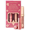 CHARLOTTE TILBURY KISSING LIPSTICK & LIP GLOSS DUOS 9O'S PIN